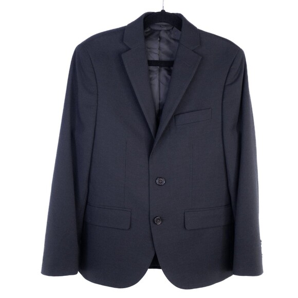 Lauren Ralph Lauren Blazer Boys 10R Micro Check Two Button Dual Vent Suiting - Picture 2 of 13